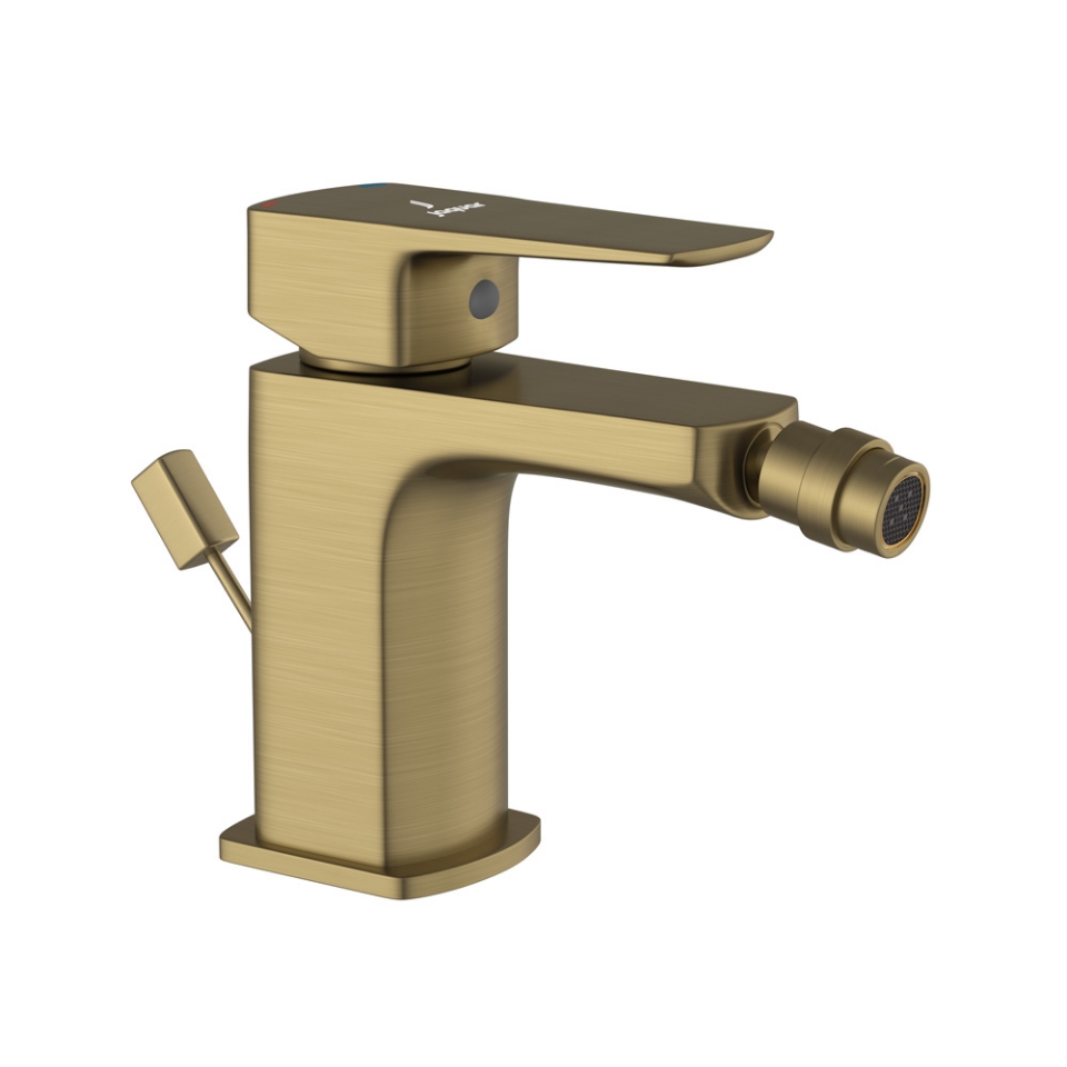 Picture of Single Lever Bidet Mixer with Popup Waste - Antique Bronze