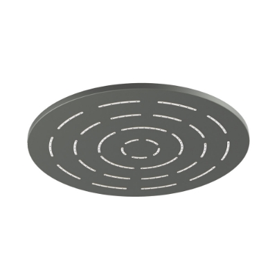 Picture of Round Shape Maze Overhead Shower - Graphite