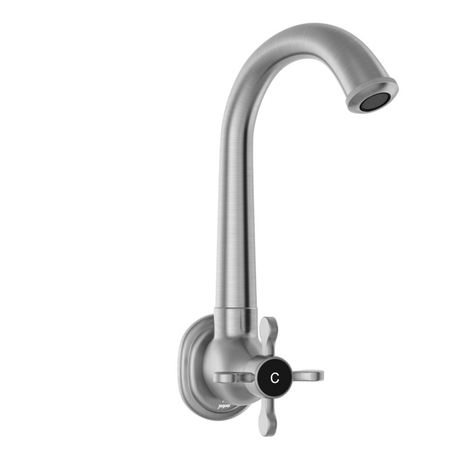 Picture of Sink Tap with Regular Swivel Spout - Stainless Steel