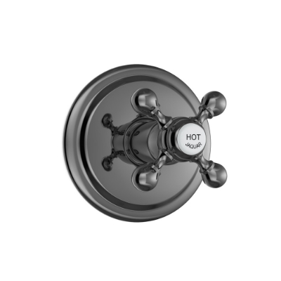 Picture of Two way In-wall diverter - Black Chrome