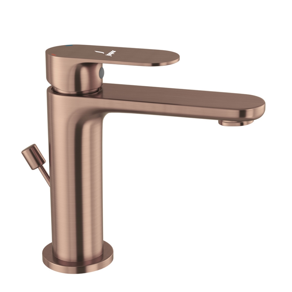Picture of Single Lever Basin Mixer with Popup Waste - Antique Copper