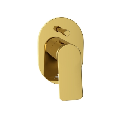 Picture of Exposed Part Kit of Single Lever Hi Flow In-wall Diverter - Gold Bright PVD